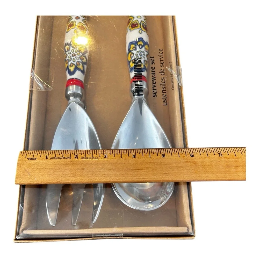Pier1 IMPORTS Serving Fork and Spoon‎ Set New